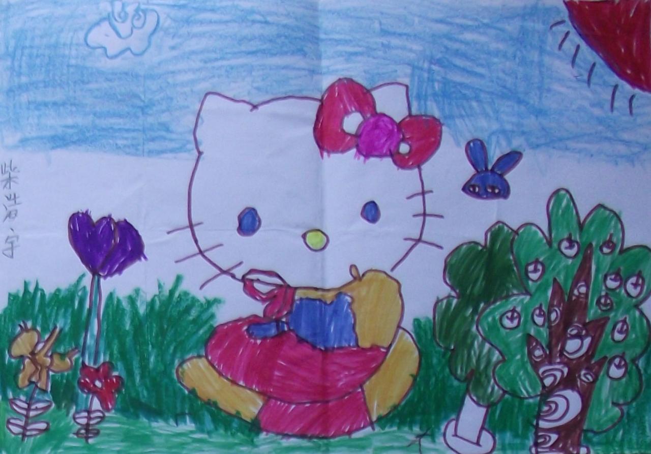 Hello Kitty猫咪 柴浩宇画