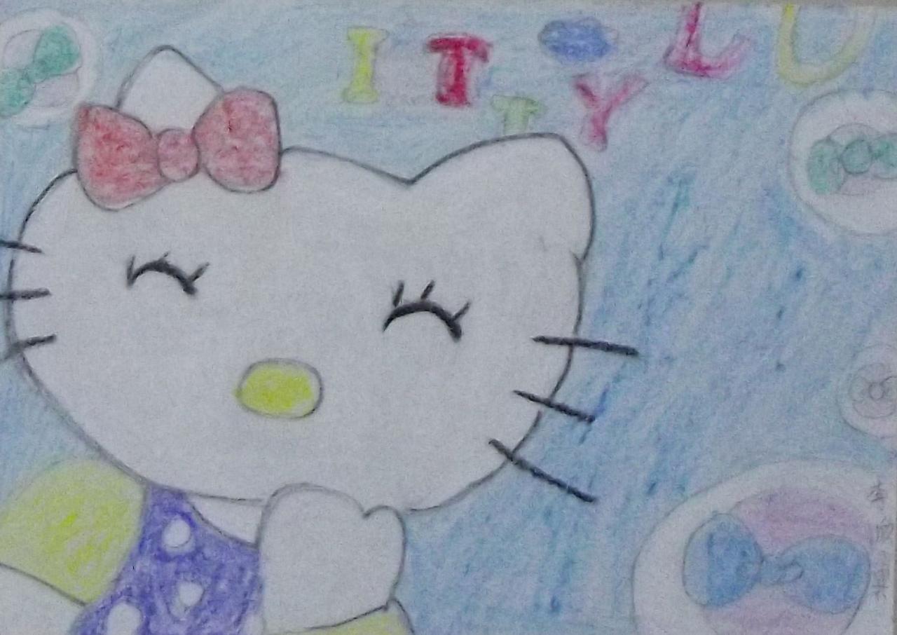 Hello Kitty猫 李欣翼画