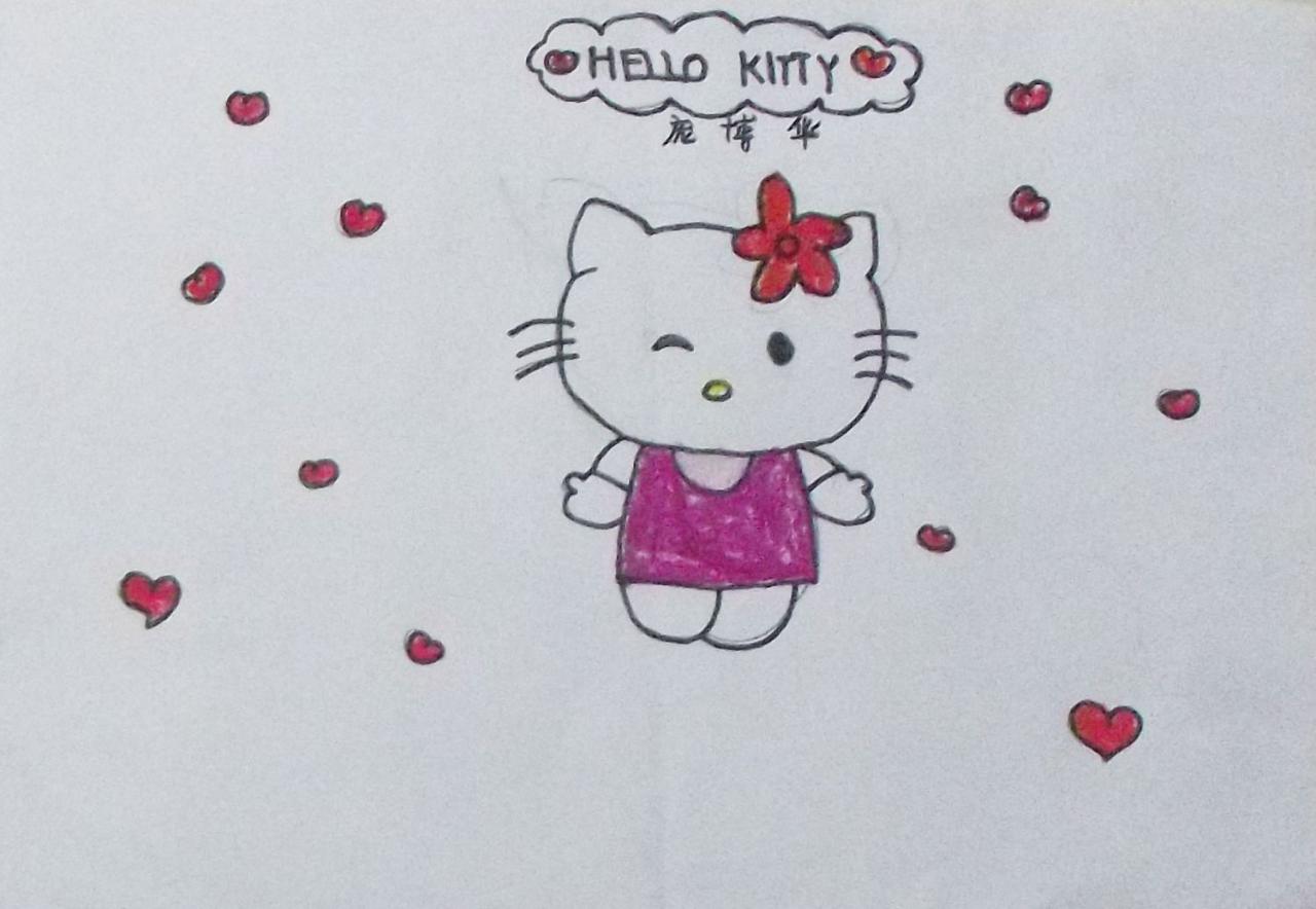 Hello Kitty 庞博华画