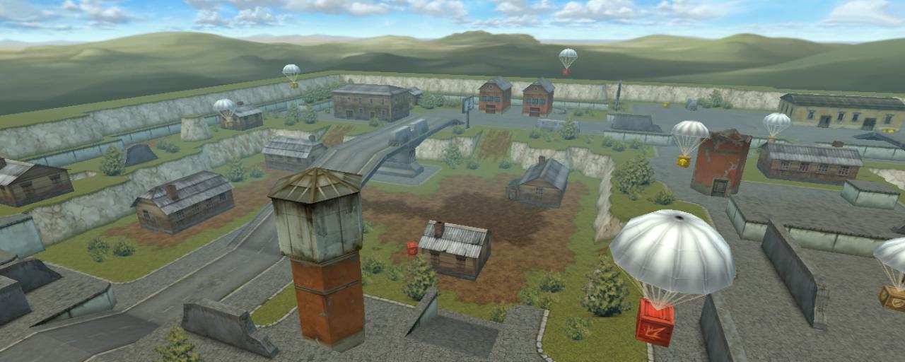 3D坦克城镇3C地图