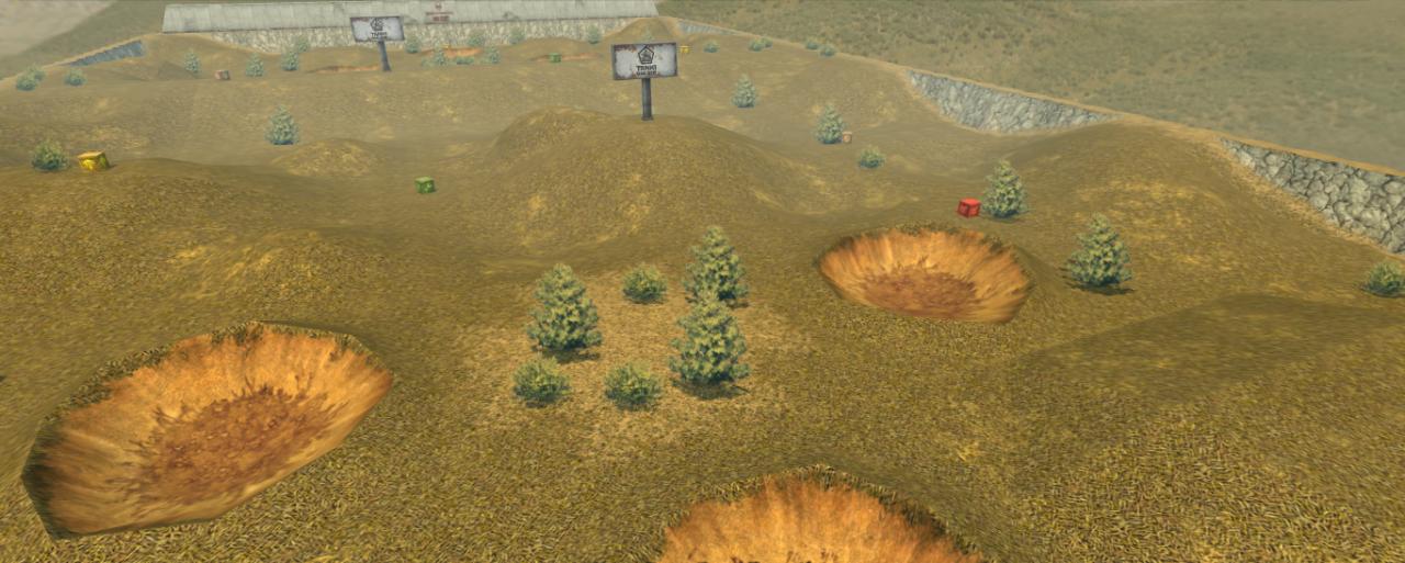 3D坦克平原地图