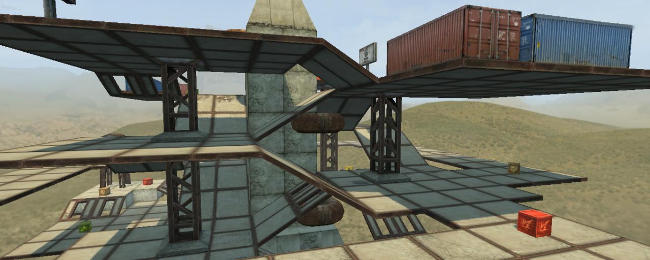 3D坦克铁塔地图