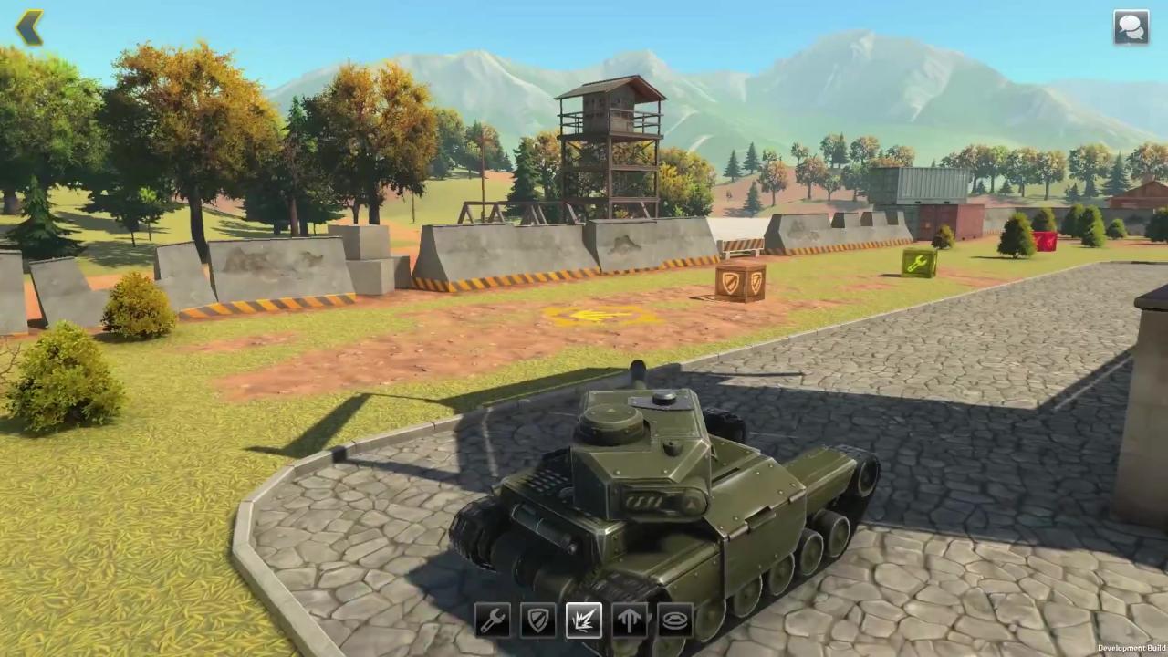 Unity新版3D坦克战斗界面：道具包