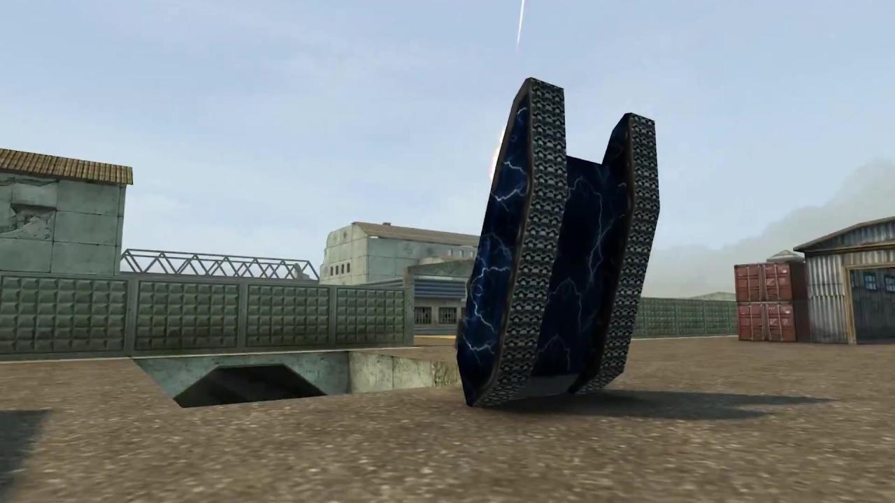3D坦克极速炮后轮平衡特技