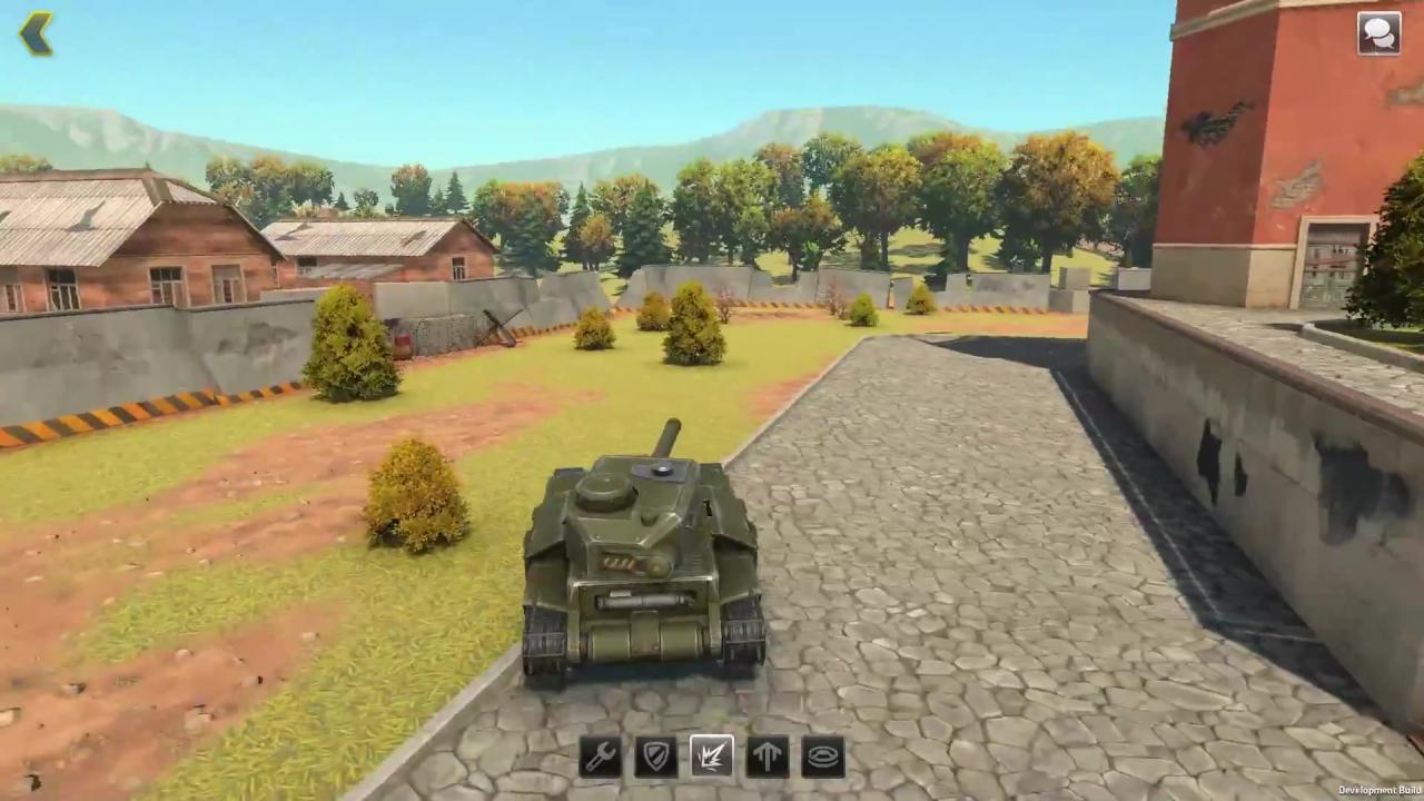 Unity新版3D坦克战斗界面
