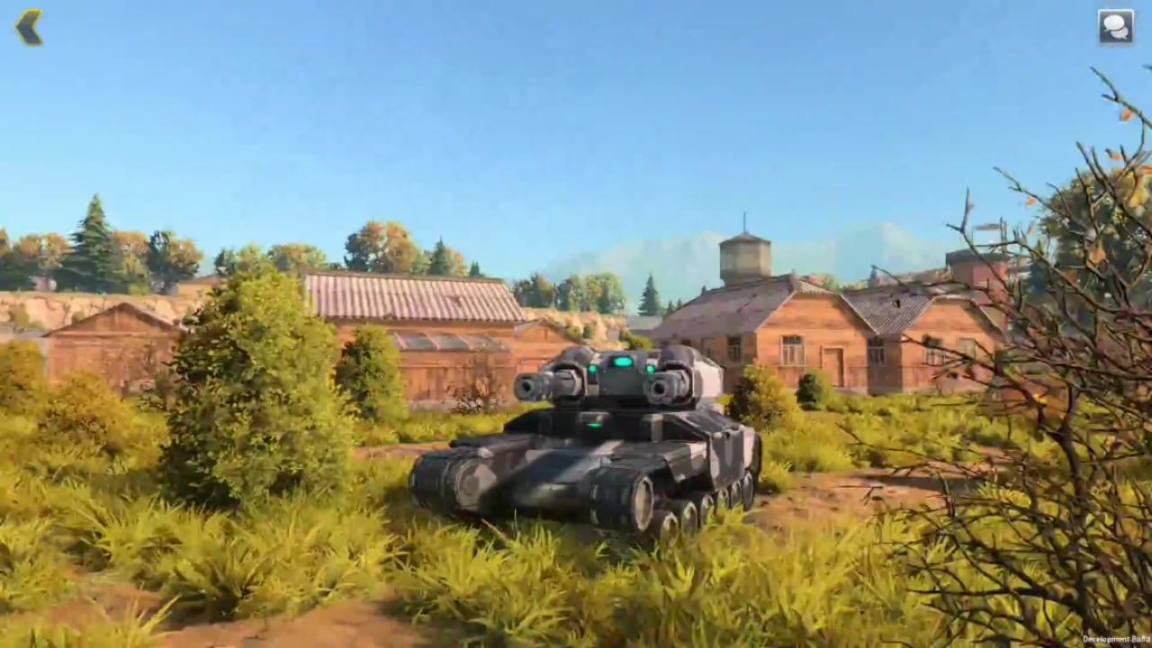 Unity新版3D坦克的离子炮在大桥3C地图中