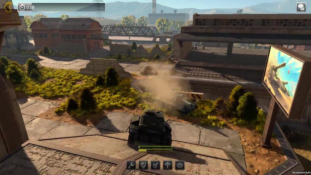 Unity新版3D坦克轰天炮射击时扬起的烟雾