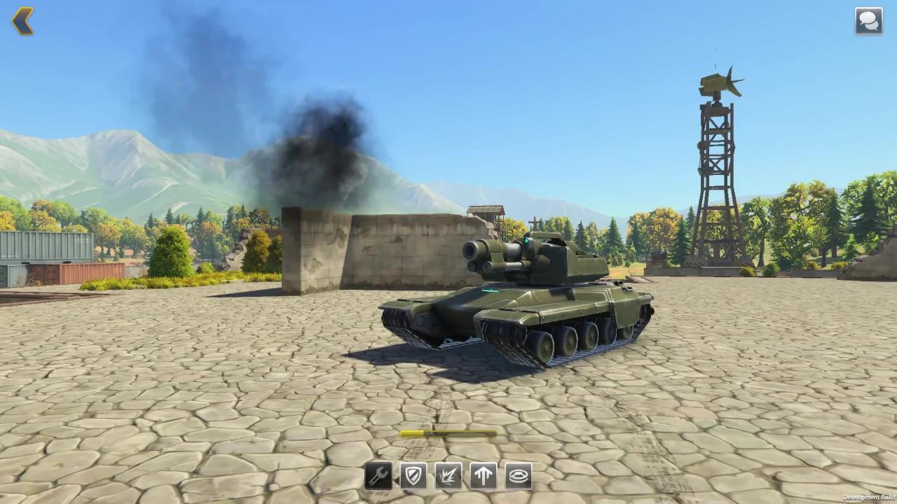 Unity新版3D坦克滑膛炮维京在高地角斗场