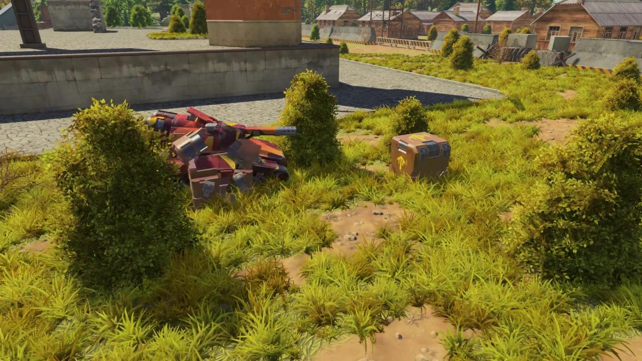 Unity新版3D坦克捡起道具包的效果