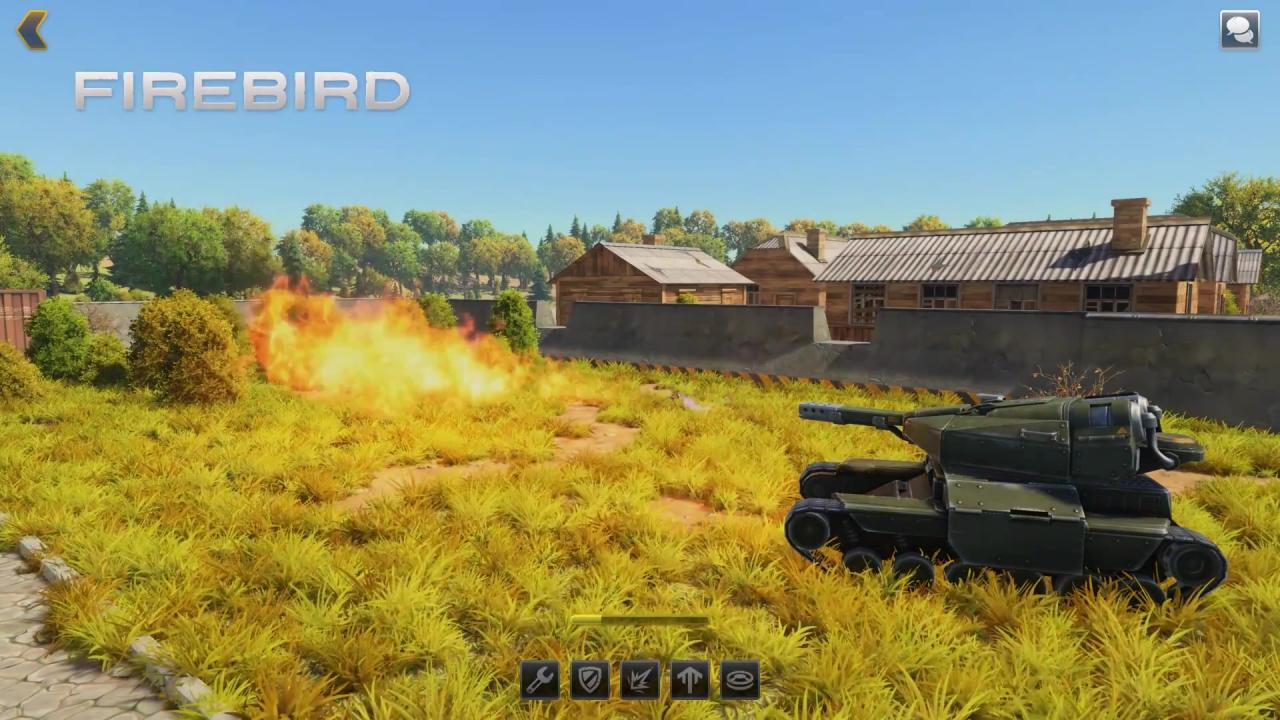 Unity新版3D坦克近战炮塔火焰炮