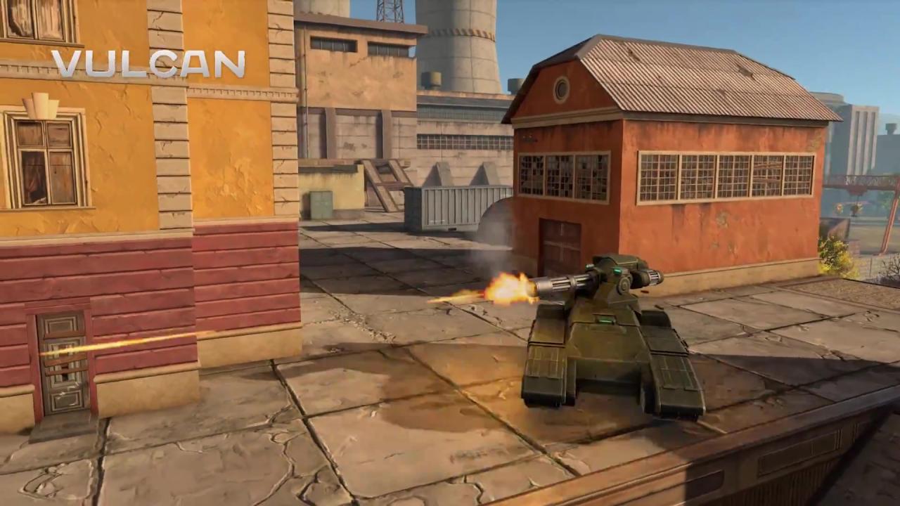 Unity新版3D坦克中程炮塔极速炮