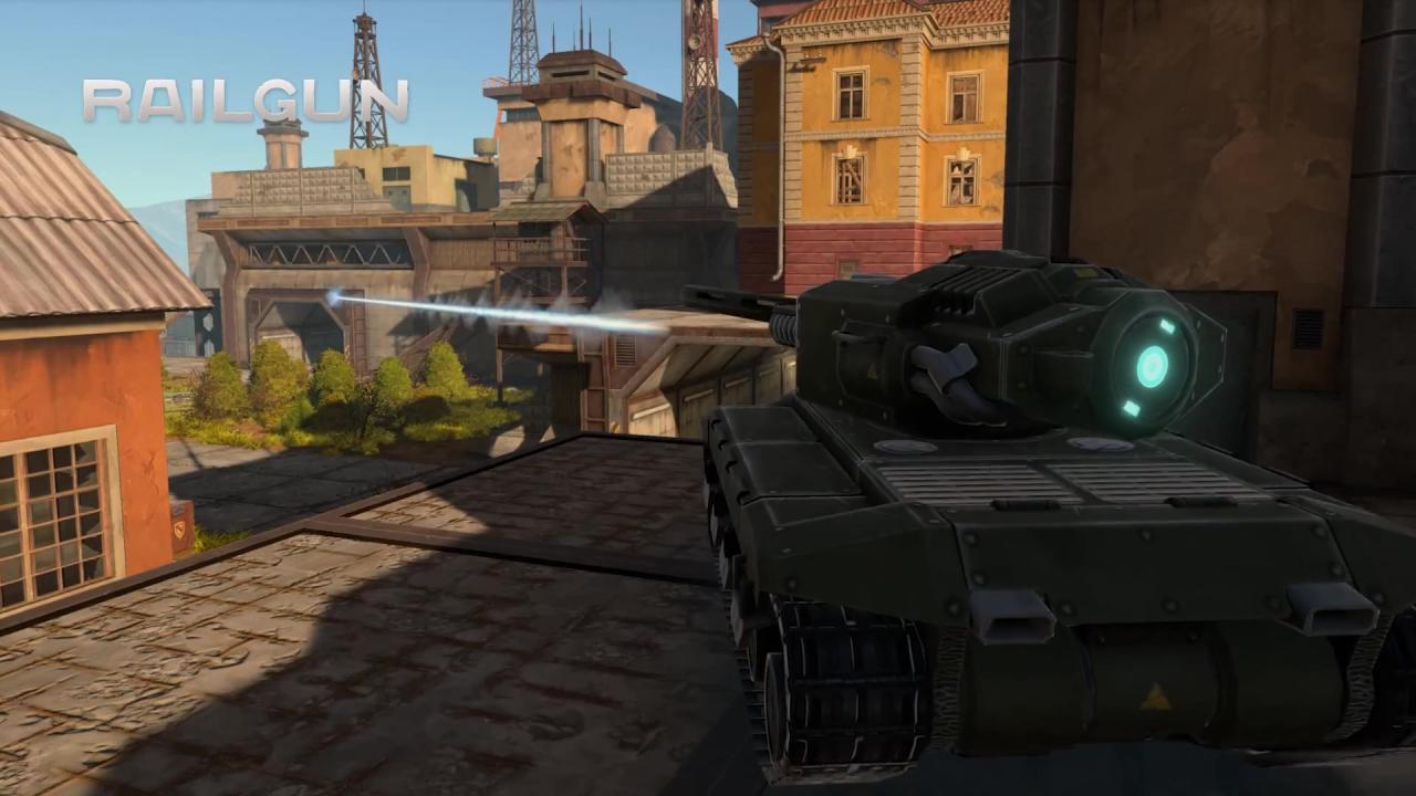 Unity新版3D坦克远程炮塔激光炮