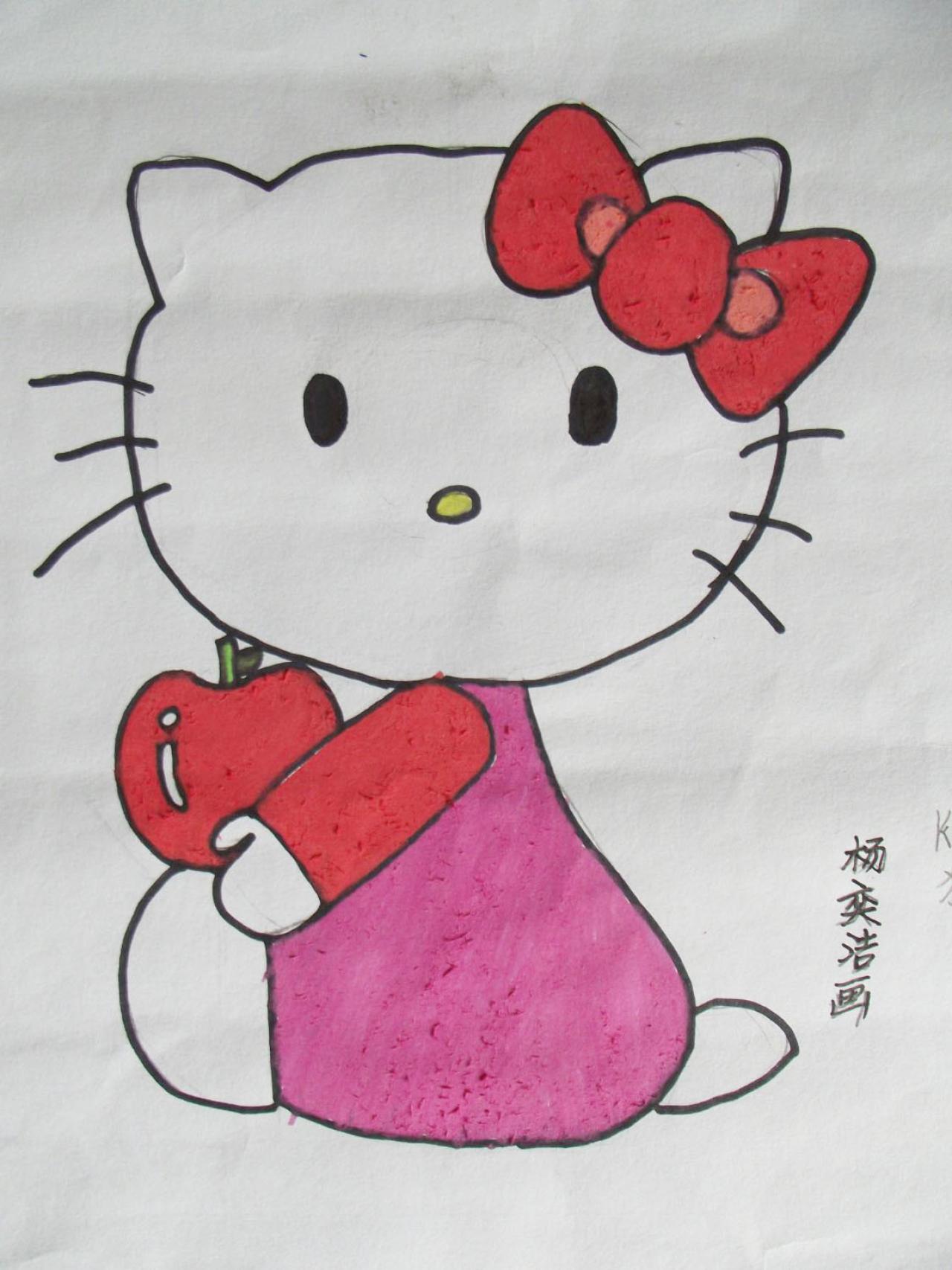 Hello Kitty 杨奕洁画