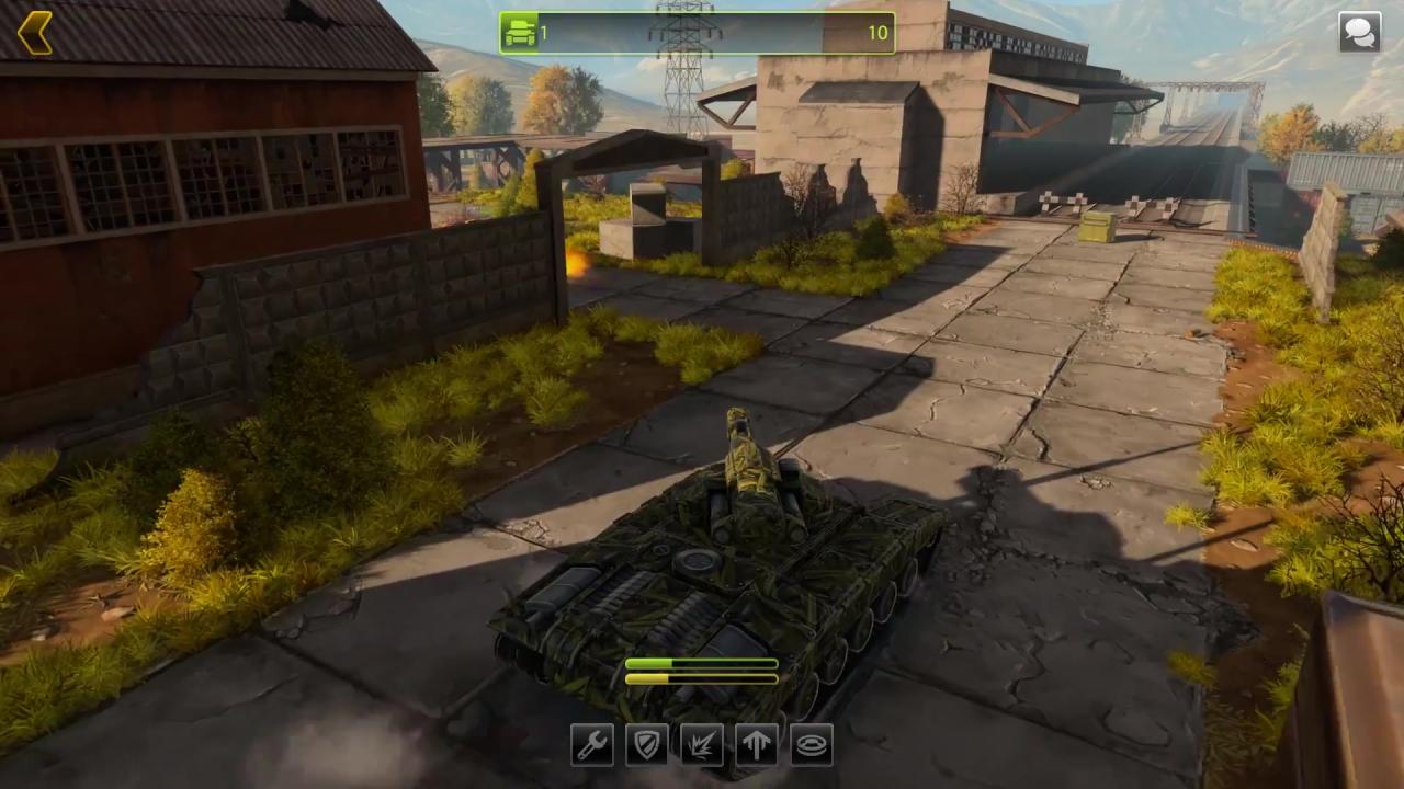 Unity新版3D坦克炮塔搭配泰坦重甲火龙珠在寂静地图