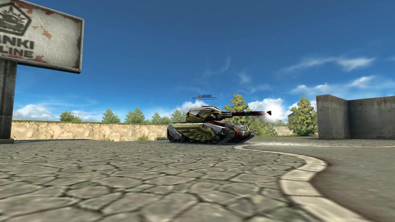 3D坦克蜂王激光炮准备射击