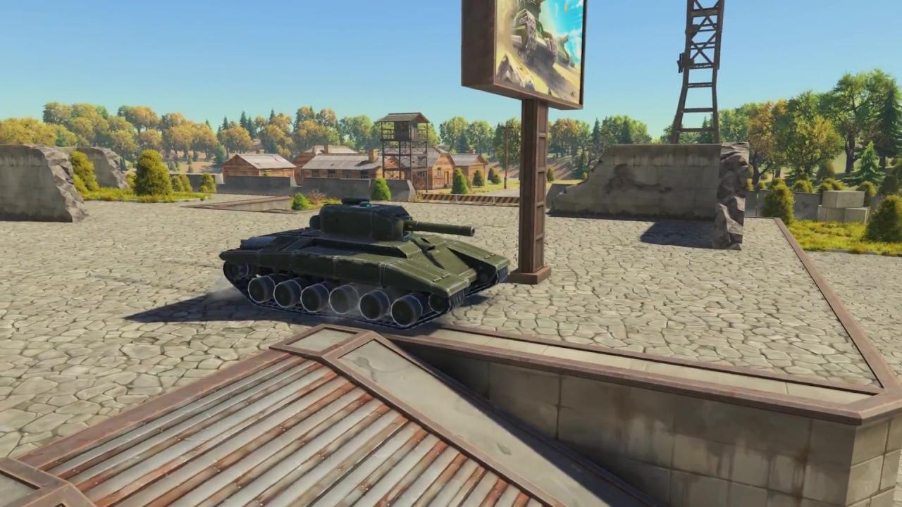 Unity新版3D坦克轰天炮和猎人中甲在高地角斗场