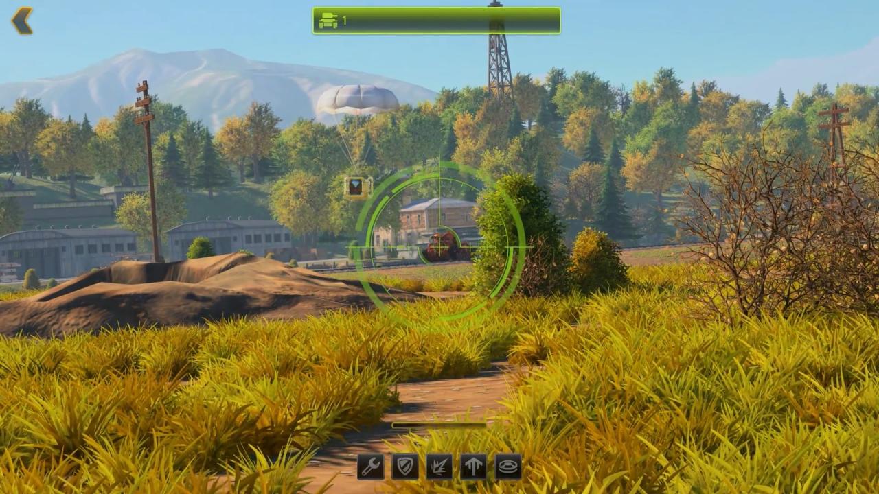 Unity新3D坦克鼠标控制模式下的镭射炮瞄准