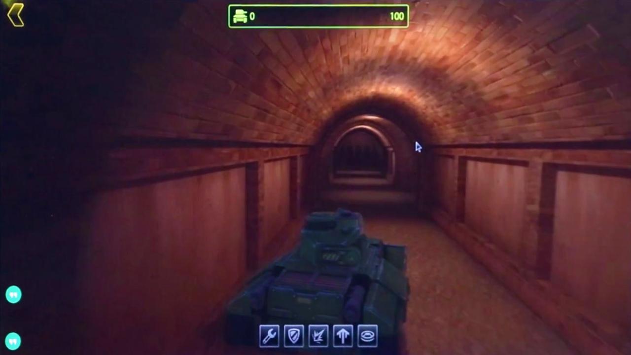 Unity新3D坦克新地图圣地之战伊朗隧道