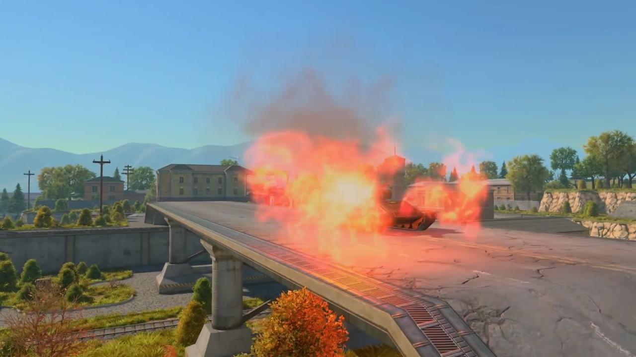 Unity新版3D坦克炮塔火焰炮喷出的火焰