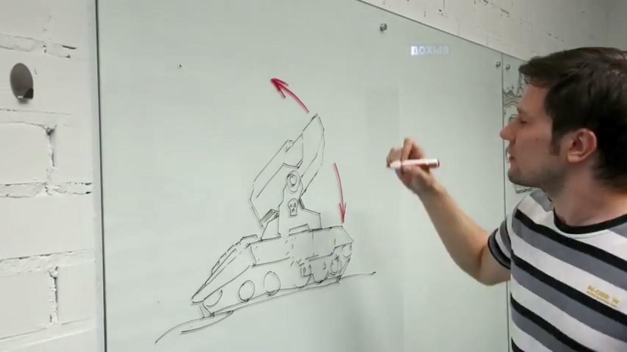 3D坦克新炮塔之大炮调节可上下调节