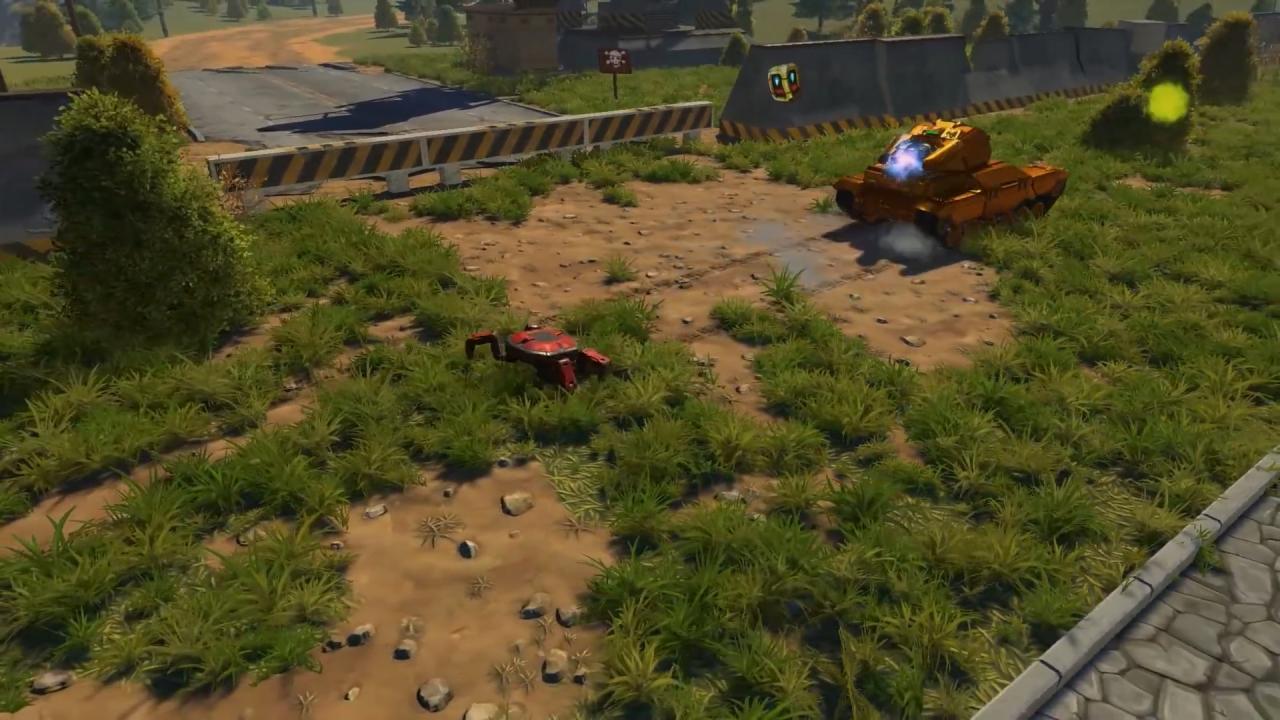 Unity新版3D坦克蜘蛛地雷