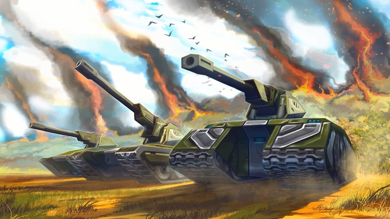 3D坦克新炮塔重型火炮玛格南壁纸
