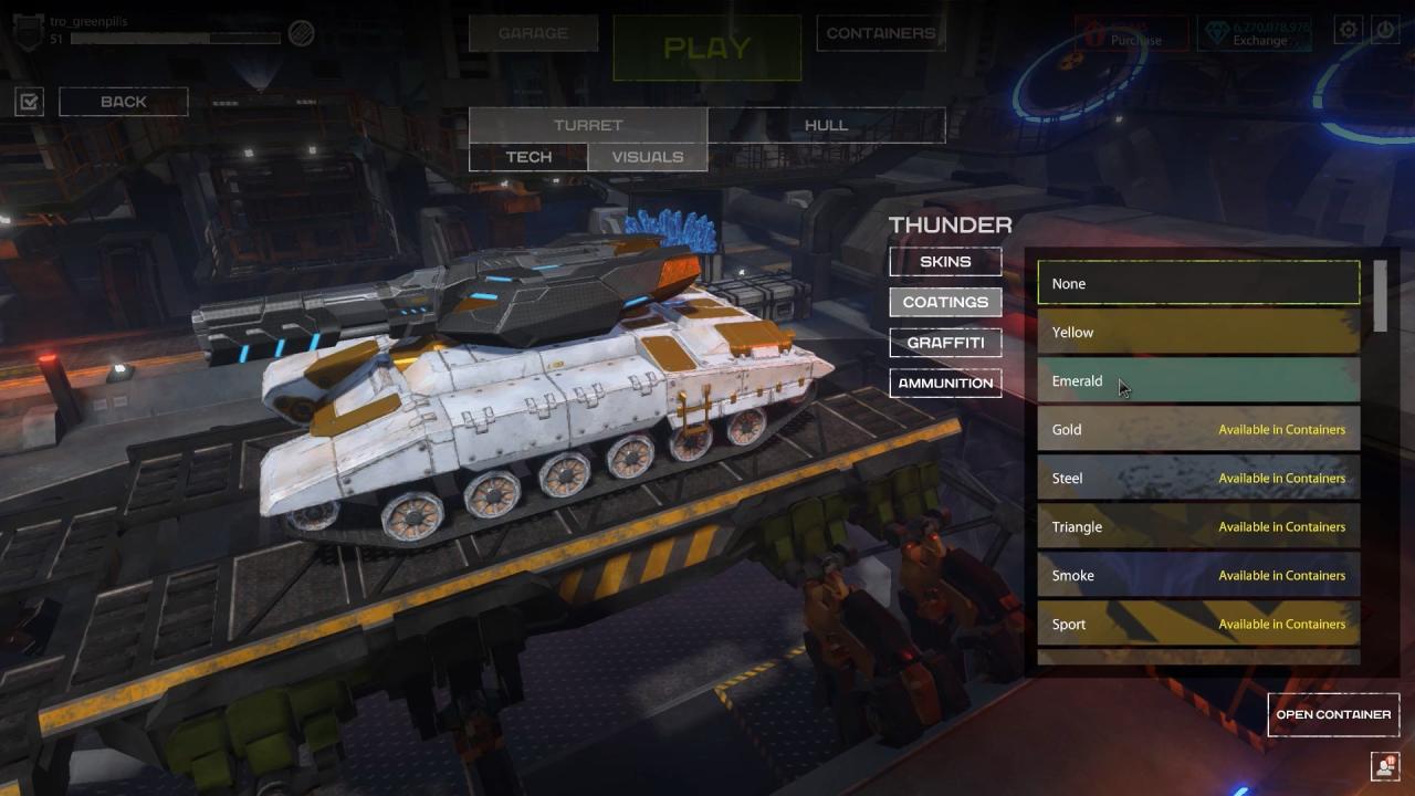 Unity新3D坦克涂料界面