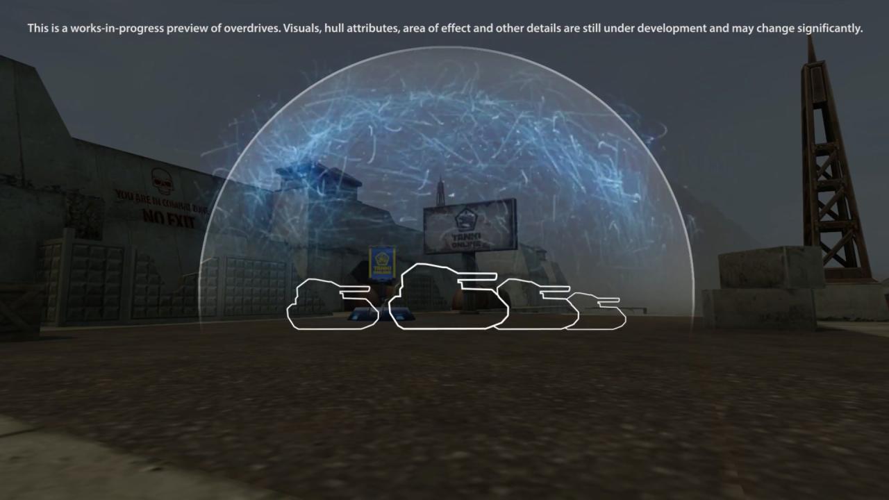 3D坦克能量护盾展开演示图