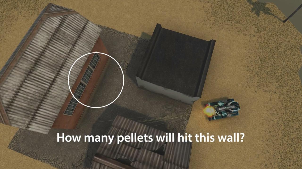 墙上将有多少弹孔？