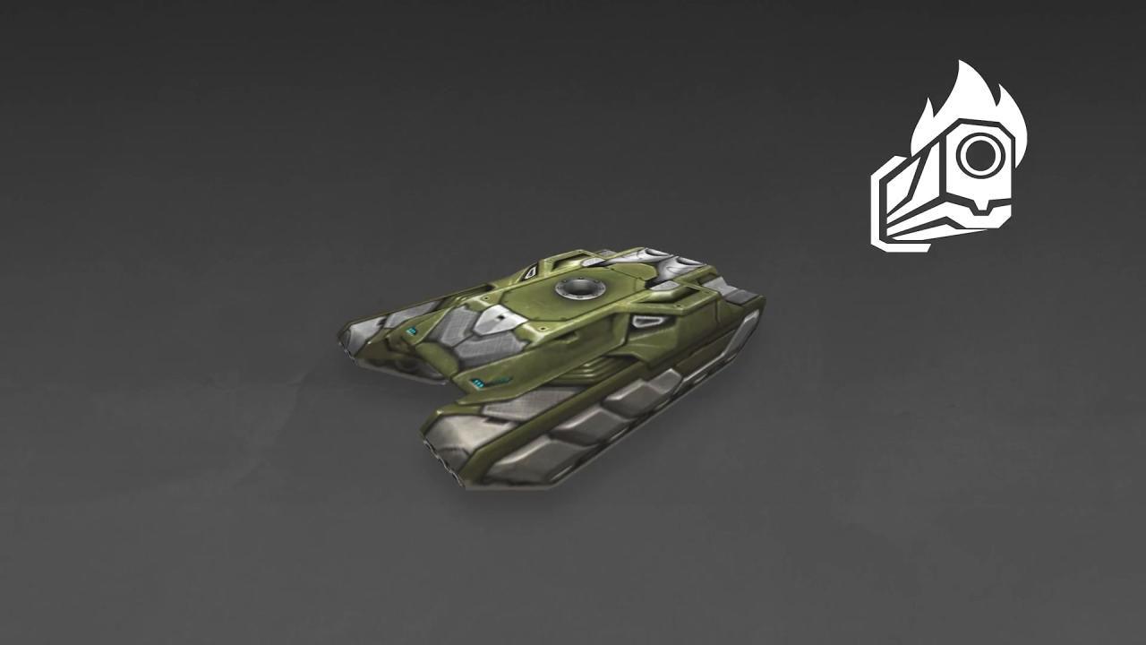 3D坦克维京底盘超速技能图标：提高射击速度