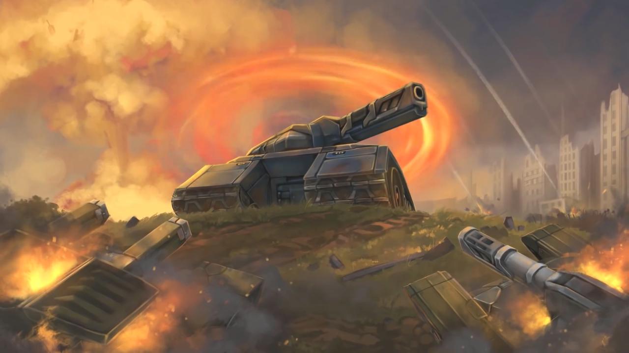 3D坦克底盘超速功能概念图