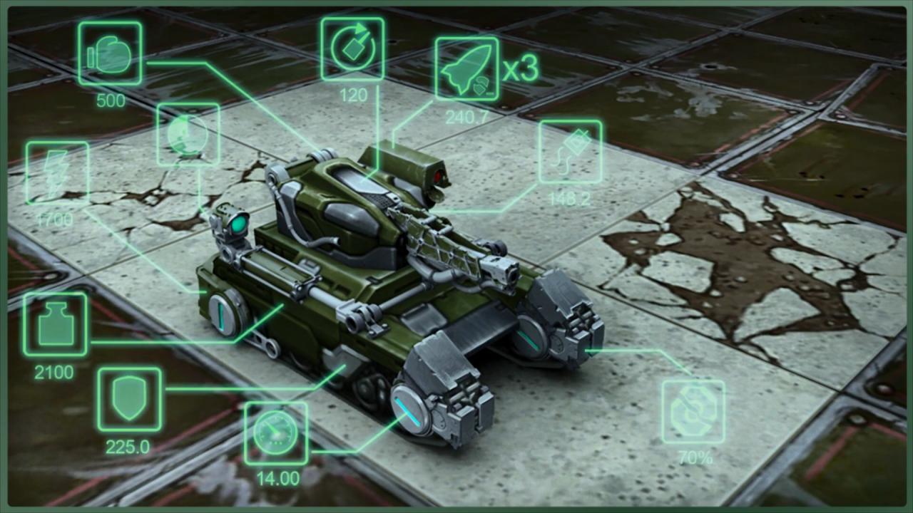 3D坦克超级底盘概念图