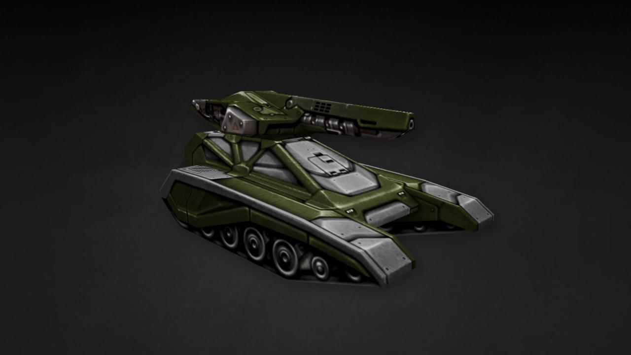 3D坦克高斯大炮M0与独裁者底盘搭配
