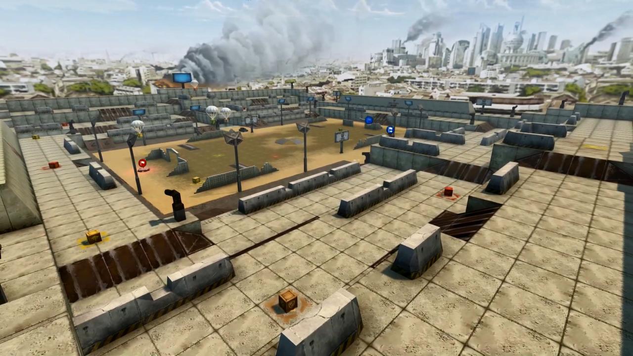 3D坦克运动场地图匹配战版本