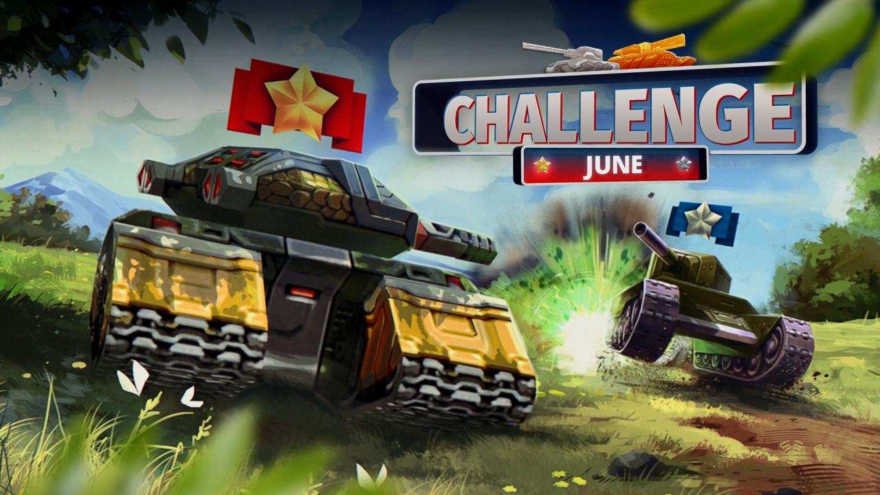 3D坦克6月挑战活动壁纸