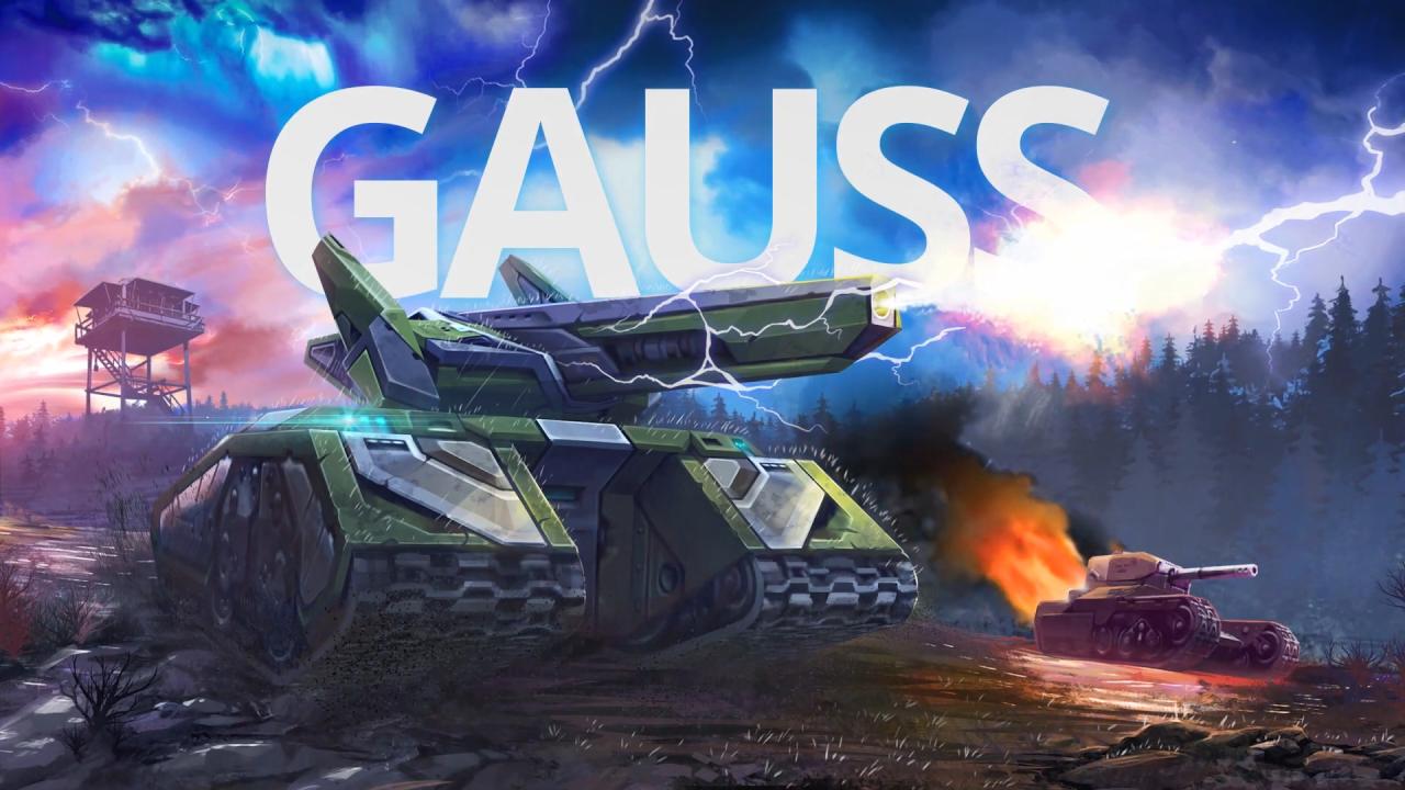 3D坦克新炮塔Gauss壁纸