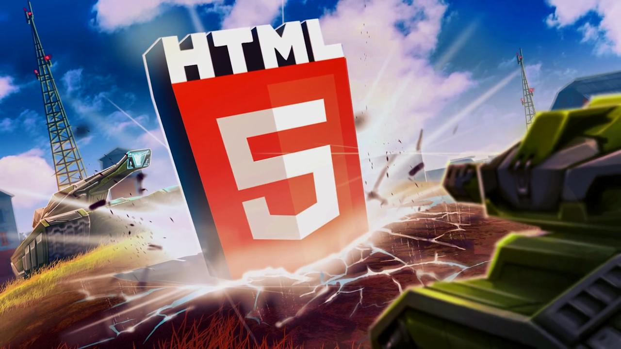 3D坦克HTML5版本壁纸