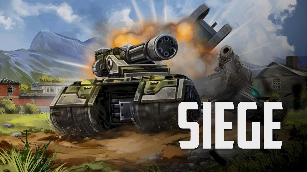 3D坦克新游戏模式围城宣传图