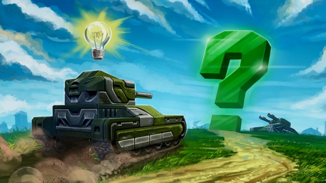 3D坦克2019年猜谜活动壁纸