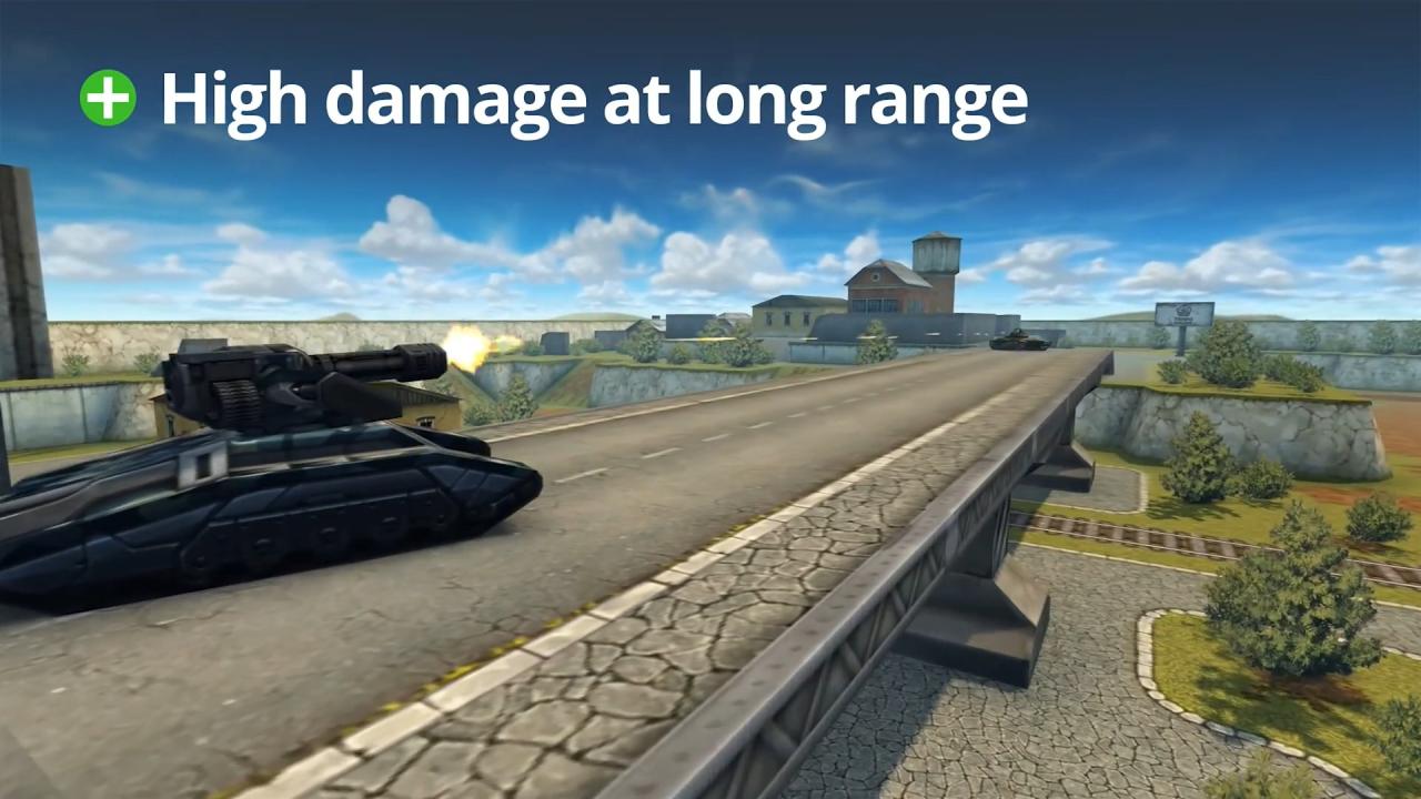 3D坦克远距离射击