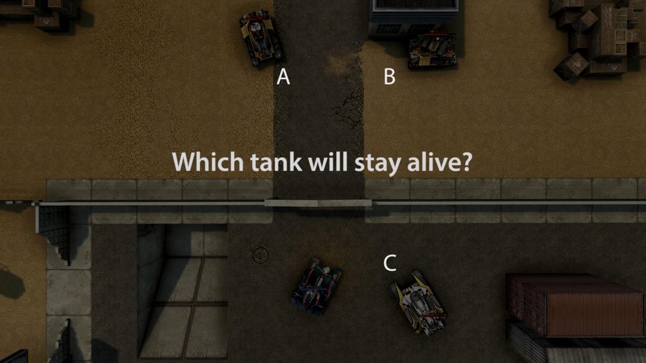 3D坦克猜猜看问题：哪辆坦克能存活下来？