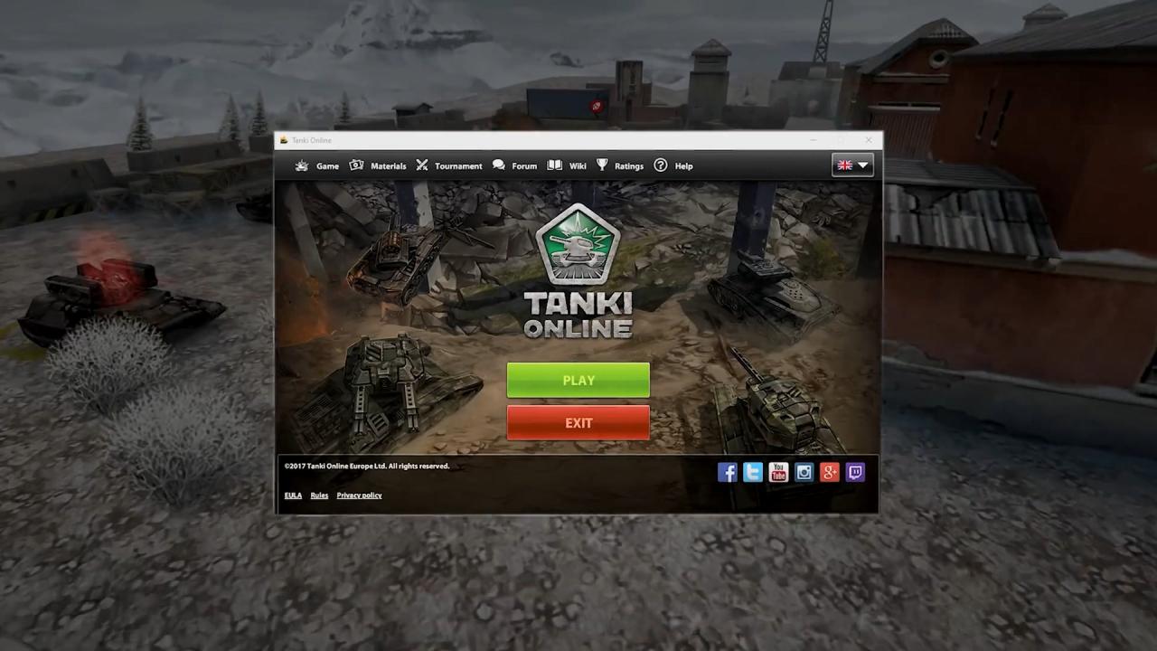 3D坦克HTML5版本客户端界面窗口
