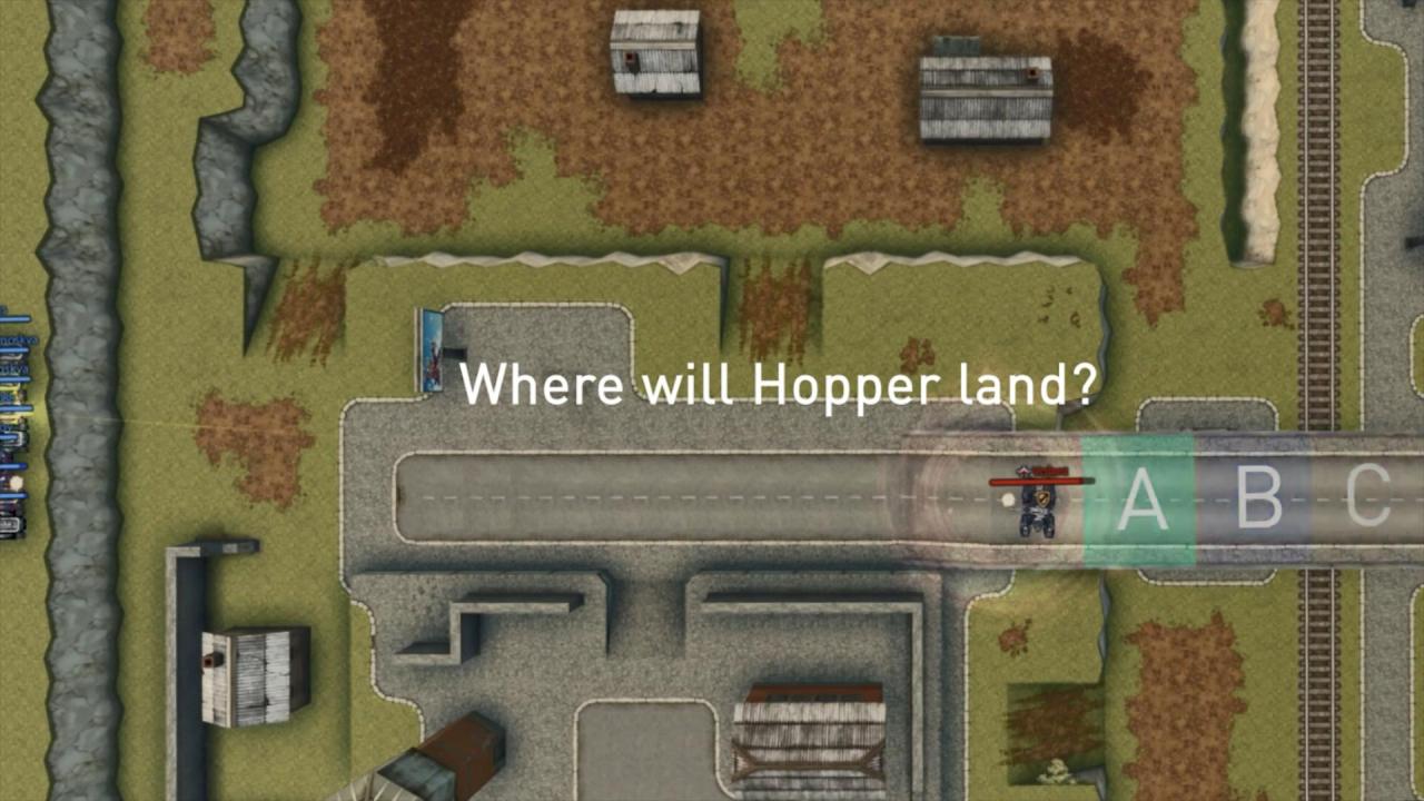3D坦克猜猜看问题：Hopper坦克将落在何处