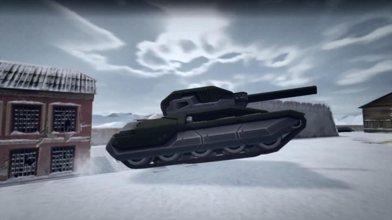 3D坦克猎人中甲新模型外观