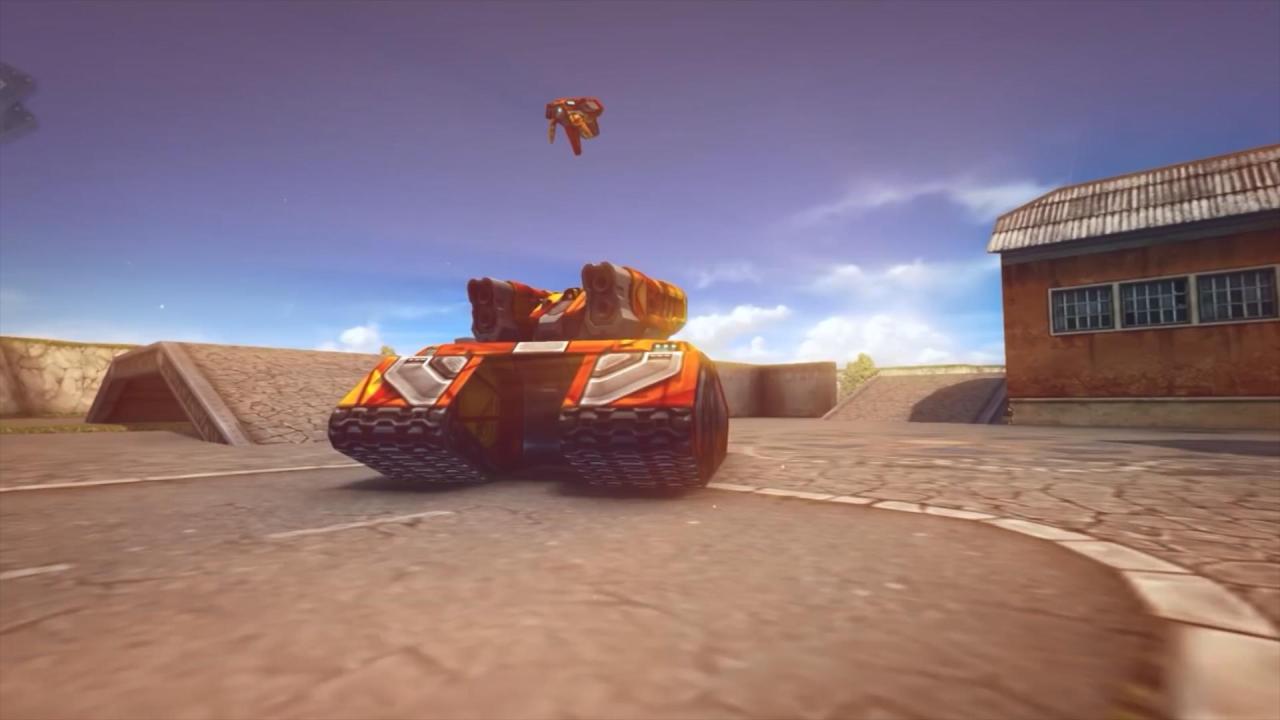 3D坦克无人机