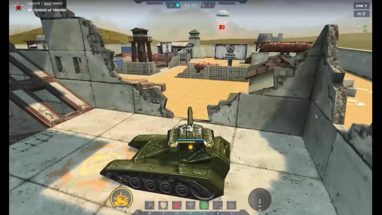 3D坦克工厂之战的镭射炮