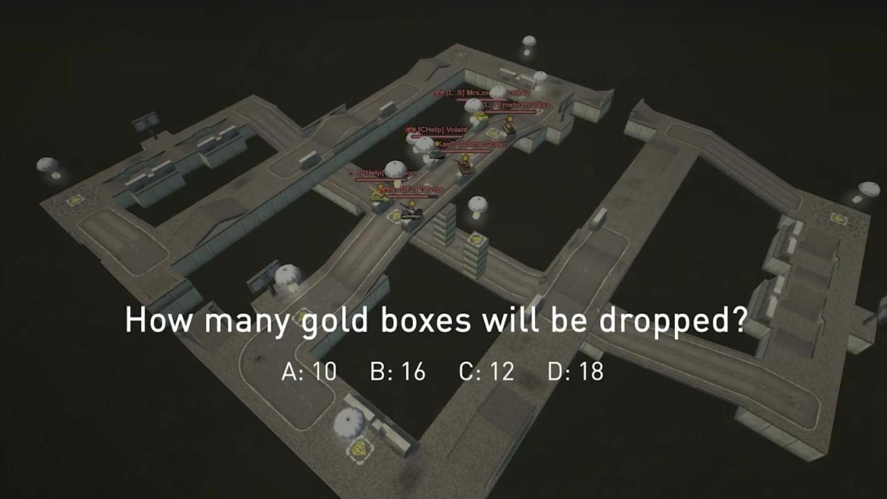 3D坦克每周猜猜看问题：多少金水晶将降落？