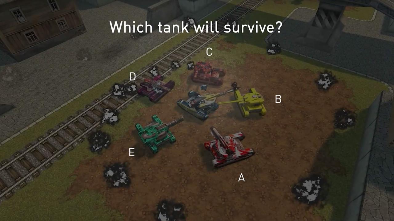 3D坦克每周猜猜看：哪辆坦克将幸存？
