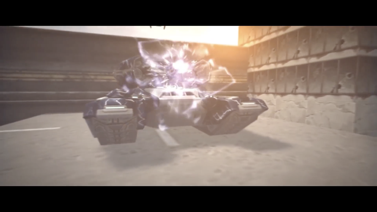 3D坦克特斯拉炮塔宣传动画截图