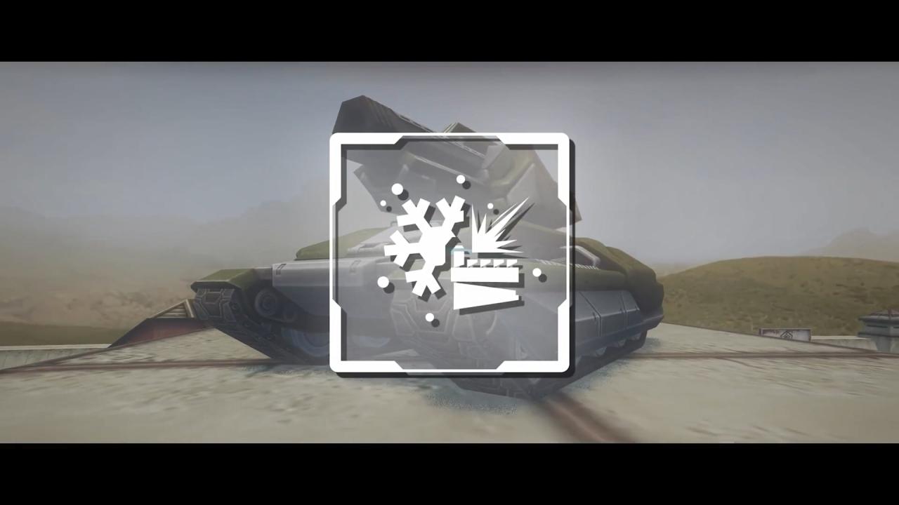 3D坦克麻痹效果图标